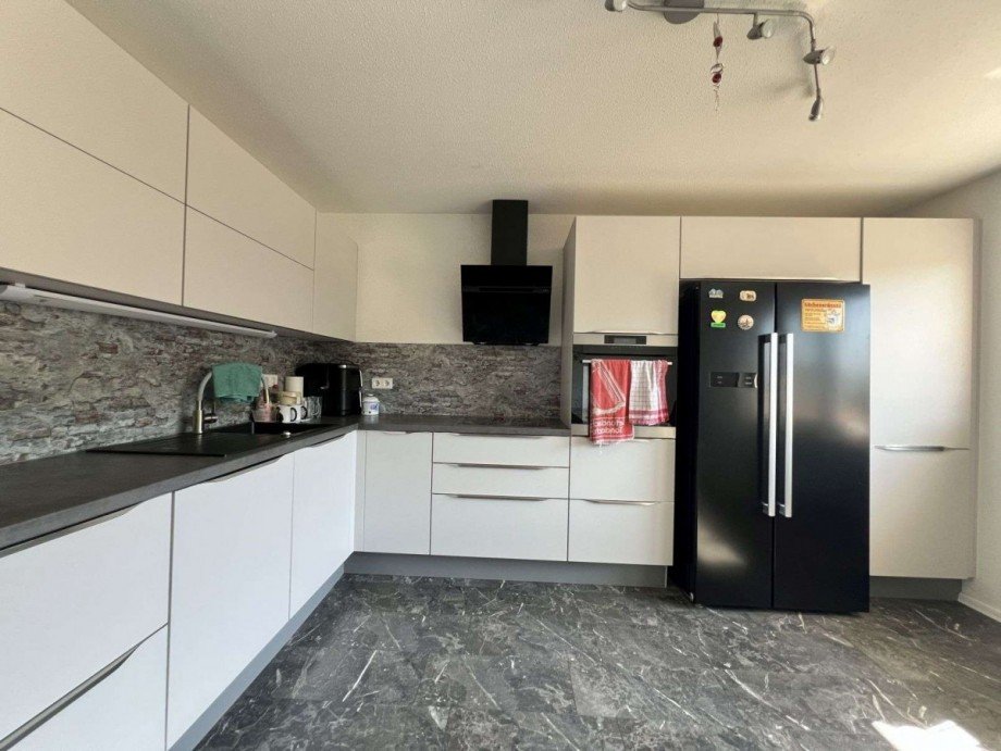 K�che mit Einbauk�che Wohnung Erdgeschoss Einfamilienhaus St�hlingen