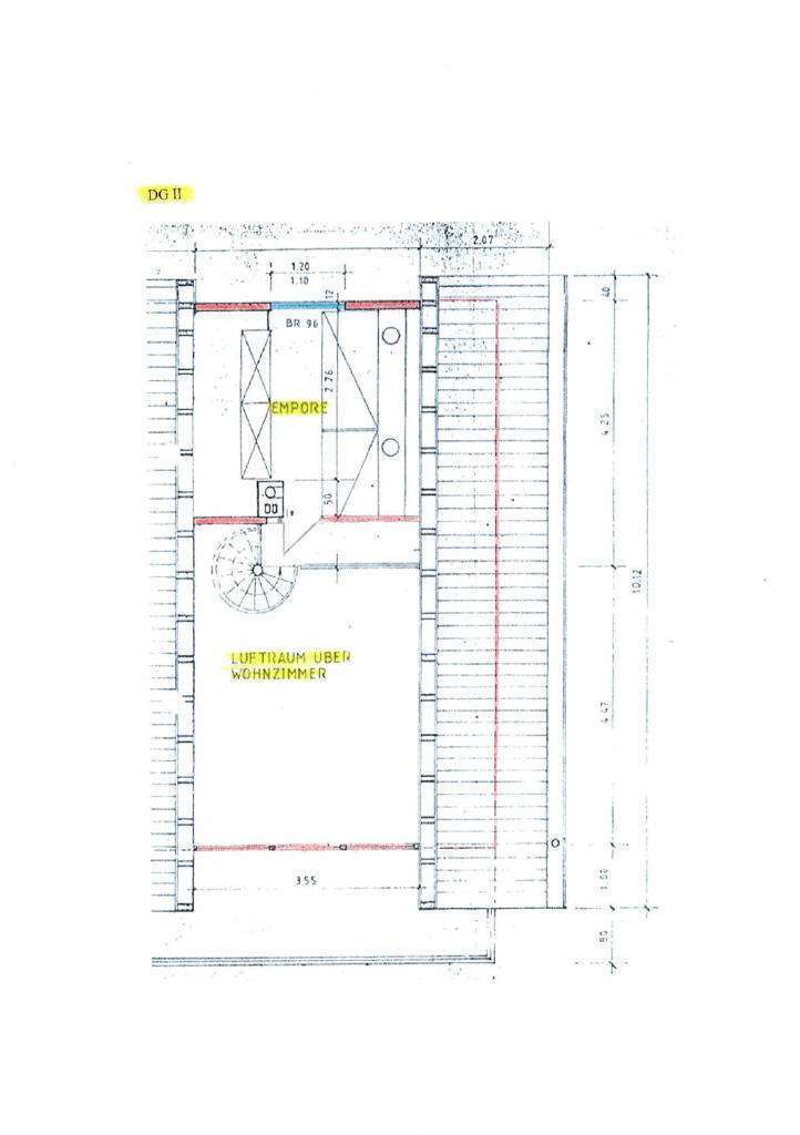 Grundriss DG2 Ferienhaus Herrischried