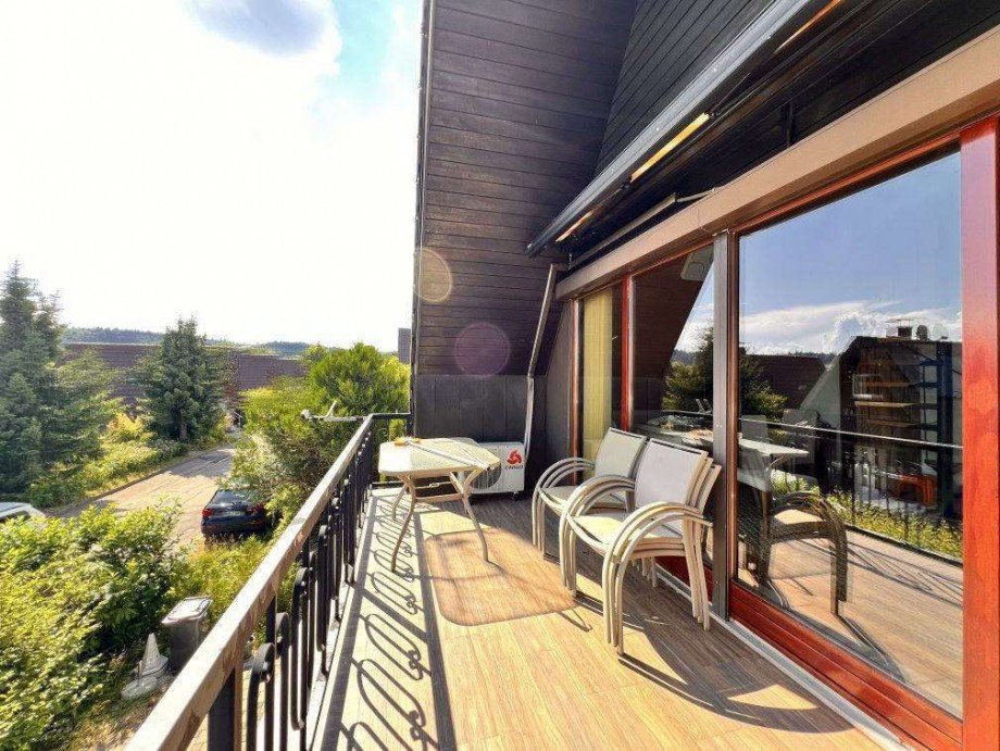 Balkon OG Ferienhaus Herrischried