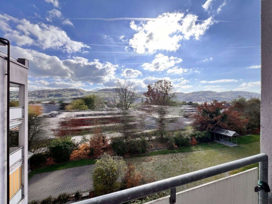 Balkon mit klasse Aussicht Etagenwohnung Bad S�ckingen