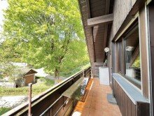 Balkon mit Blick ins Gr�ne Klasse Ferienapartment mit Balkon in ruhiger H�henlage
