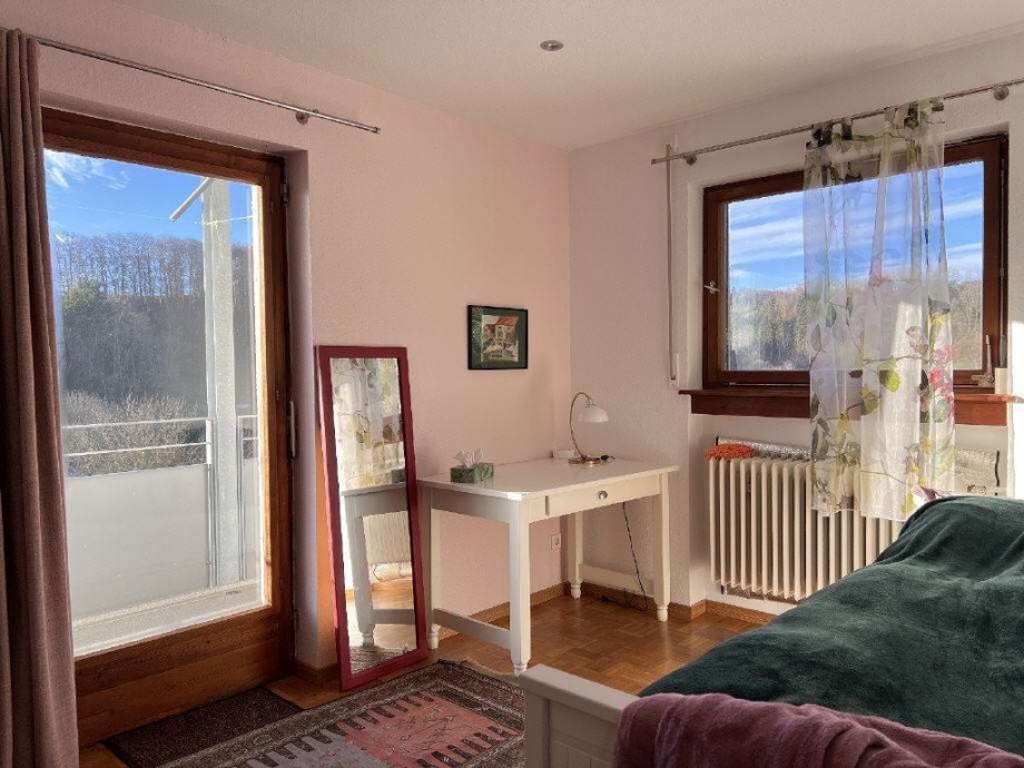 Kinder-/G�stezimmer mit Bal... Etagenwohnung Bonndorf im Schwarzwald