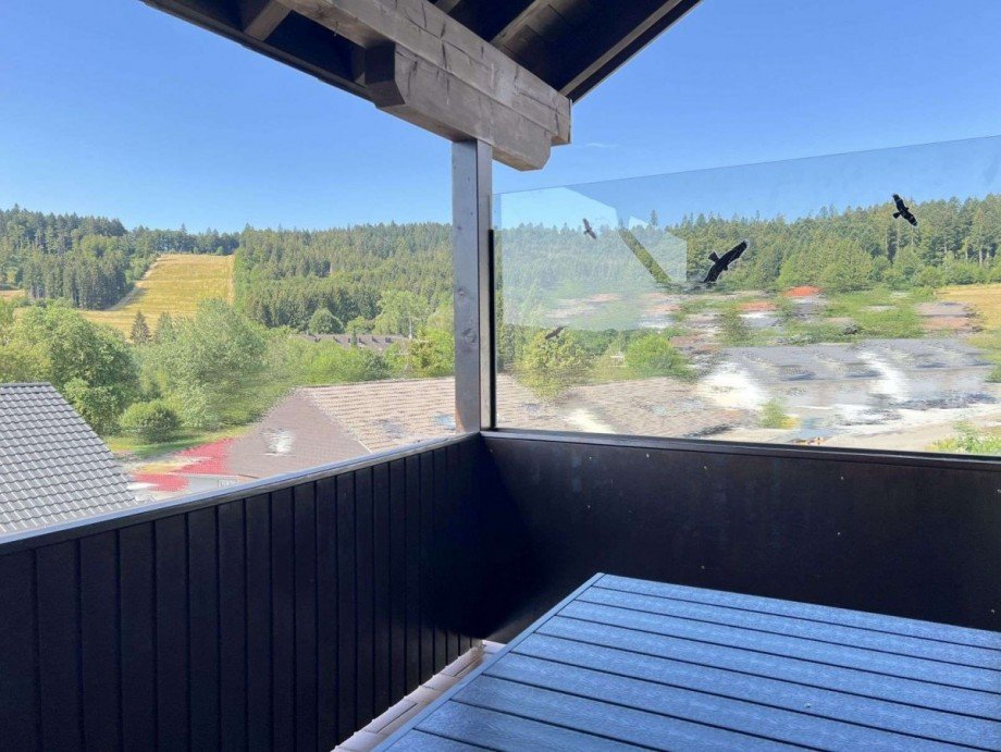 Blick ins Gr�ne Maisonettewohnung Herrischried