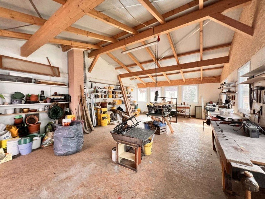 Helle, gro�e Werkstatt Zweifamilienhaus St�hlingen