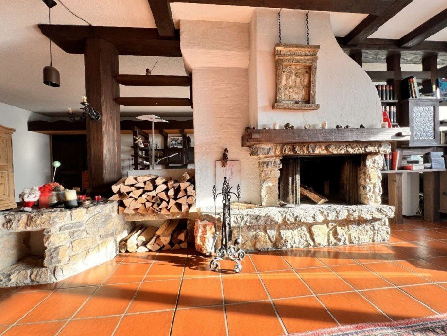 offenes Kamin Einfamilienhaus Wehr