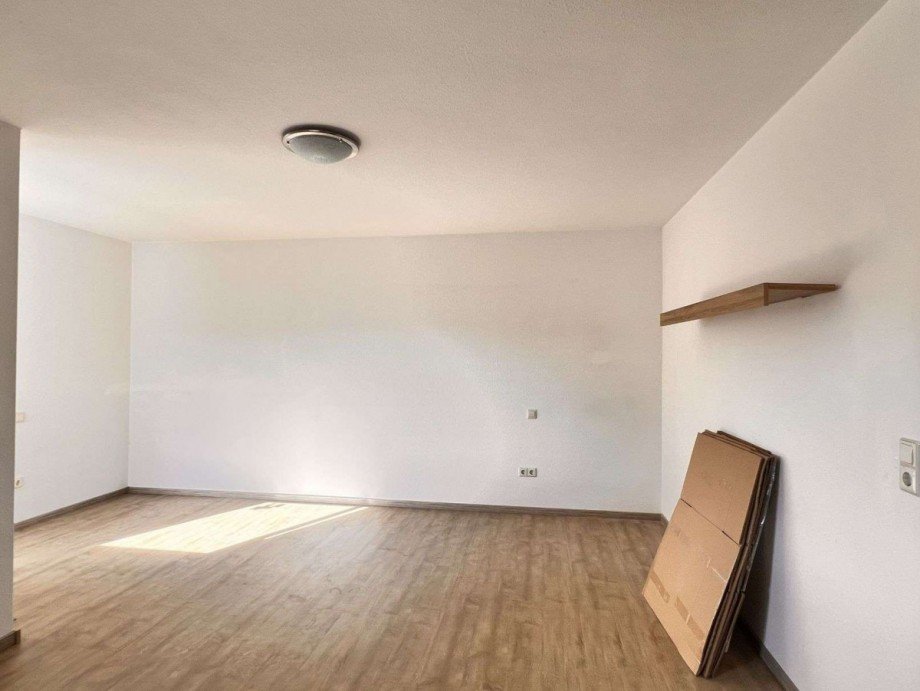 Der Schlafbereich, derzeit als offenere Raum Etagenwohnung Bad S�ckingen