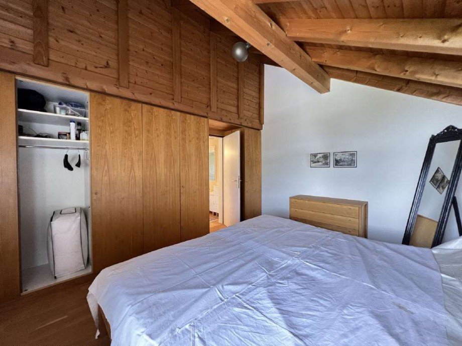 Schlafzimmer im DG1 Maisonettewohnung �hlingen-Birkendorf