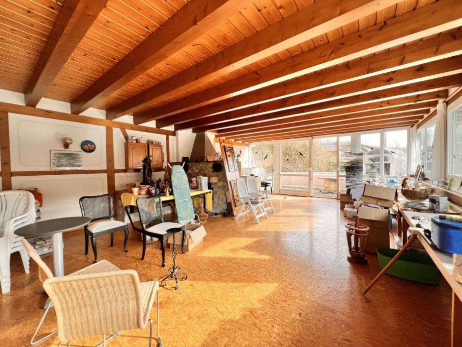 Atelier mit Kaminofen Zweifamilienhaus St�hlingen