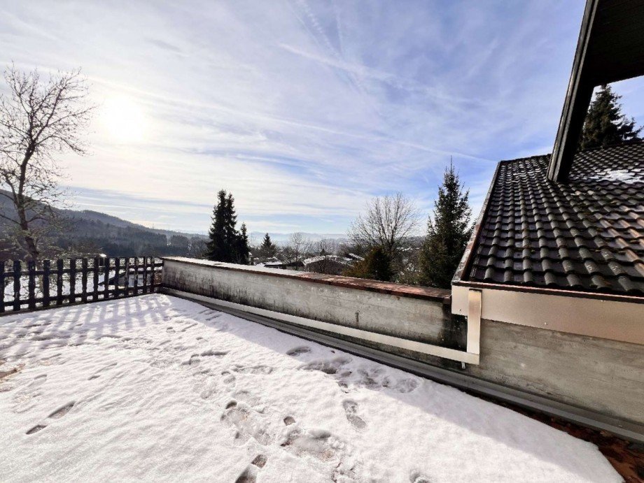 Dachterrasse mit Aussicht Einfamilienhaus Wehr