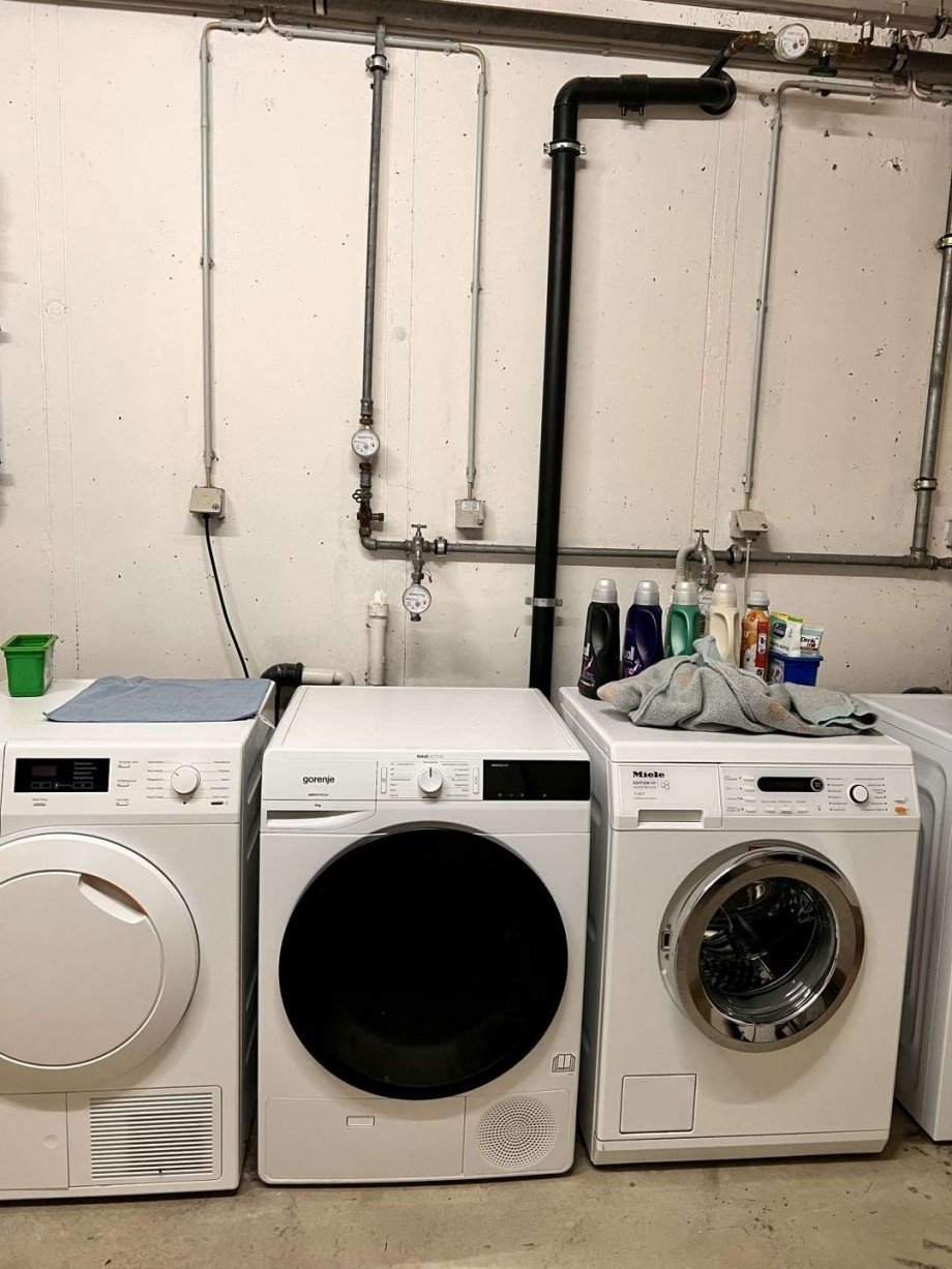 Platz f�r Waschmaschinen und Trockner Etagenwohnung Dogern