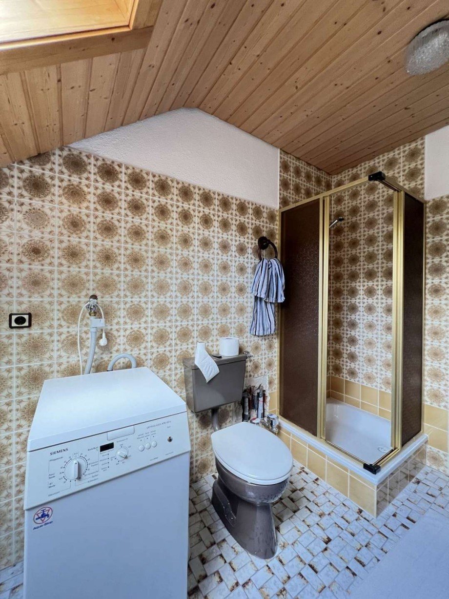 Dusche / WC / Waschmaschinenplatz Dachgeschosswohnung Herrischried