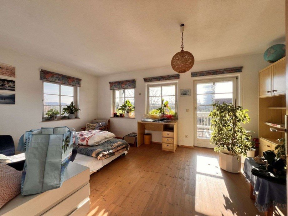 Kinderzimmer 2 mit Balkon Etagenwohnung Dogern