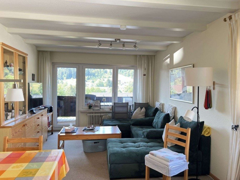 Wohnbereich mit Balkon Maisonettewohnung Herrischried